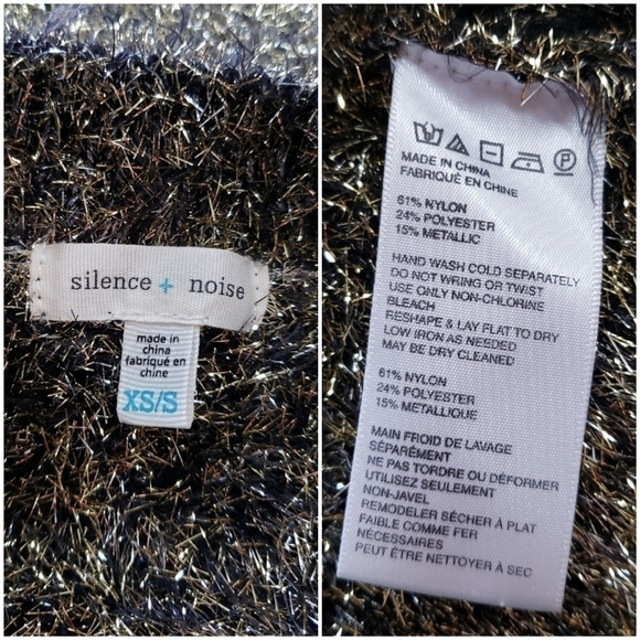 UO Silence + Noise tinsel holiday sweater - Picture 6 of 6